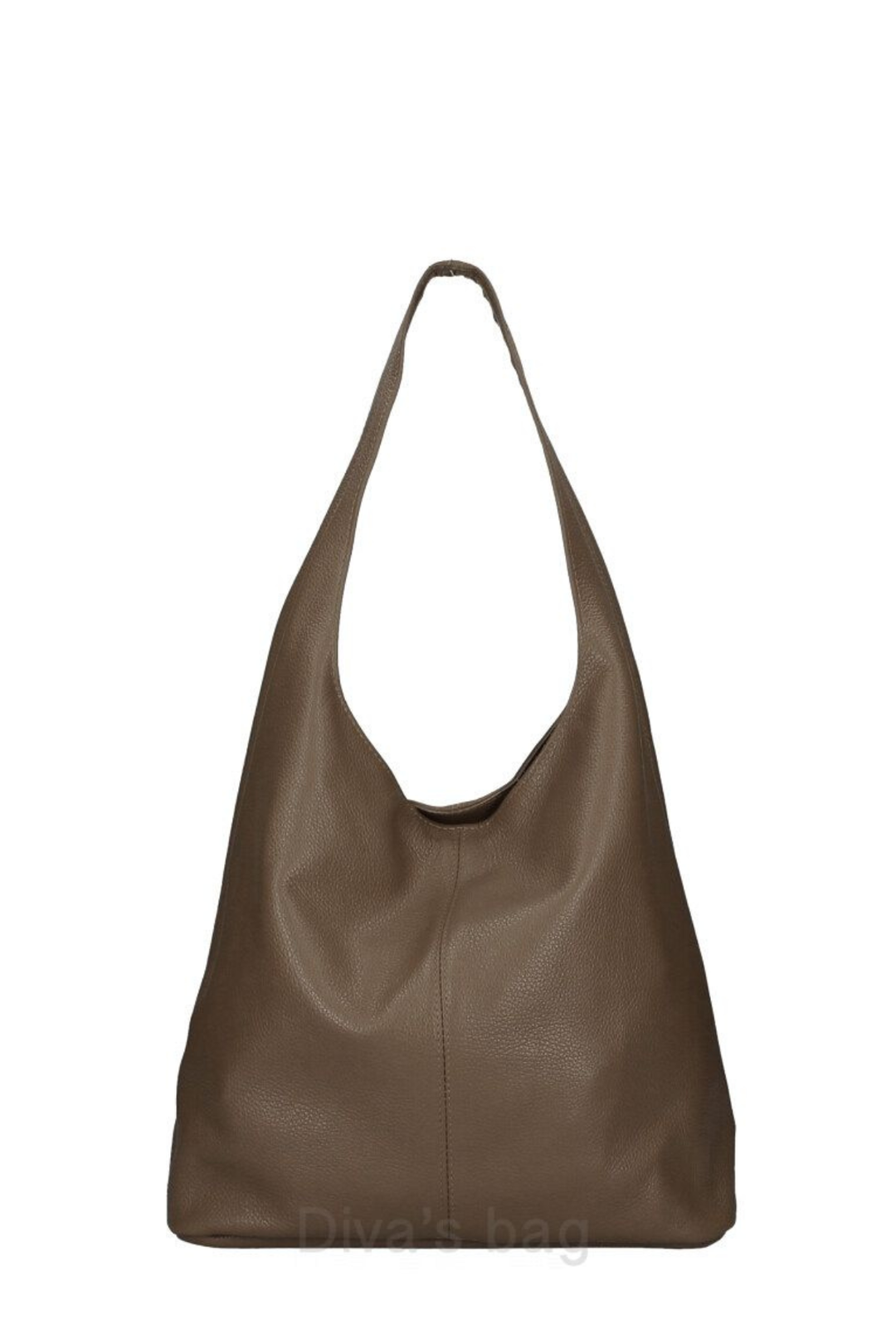 Ally - Rich Mushroom - Italian Leather