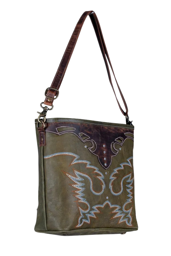 Nikita - Olive Shoulder Bag