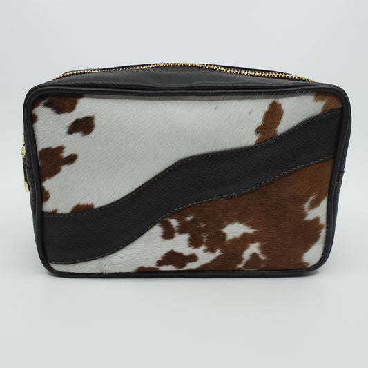 Unisex Toiletry Bag - Jersey & White