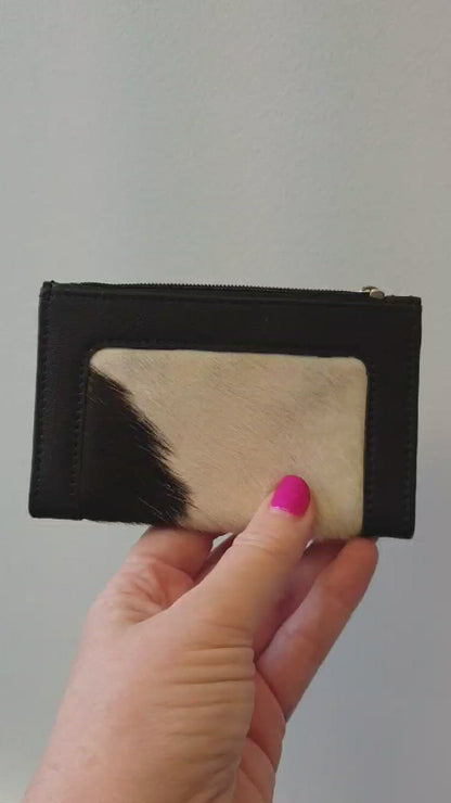 'Pretty Little Thing' - Cards Purse - CLASSIC BLACK & WHITE