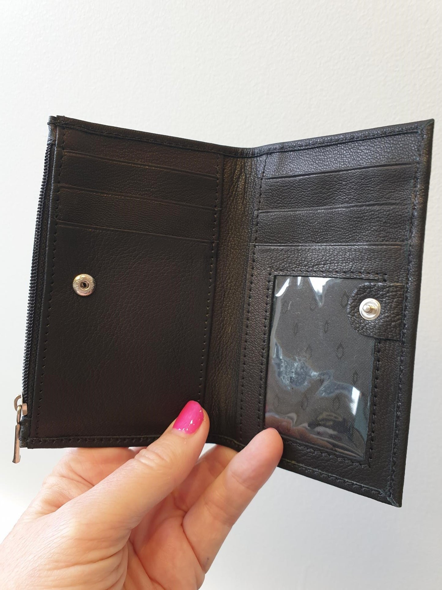 'Pretty Little Thing' - Cards Purse - CLASSIC BLACK & WHITE