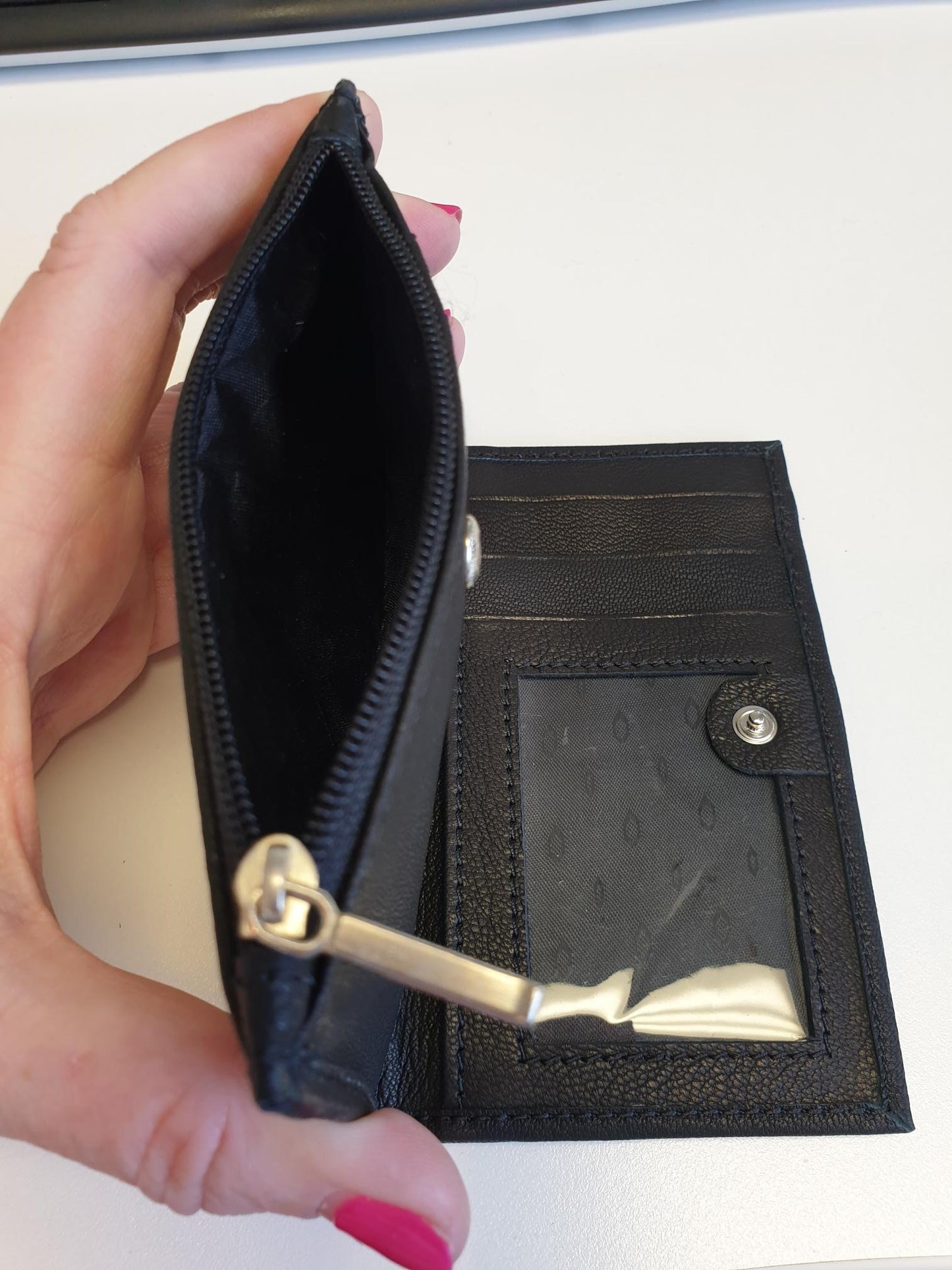 'Pretty Little Thing' - Cards Purse - CLASSIC BLACK & WHITE