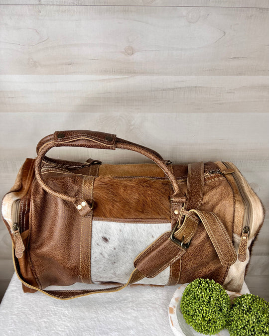 Jersey Traveller with Aged Leather Trim